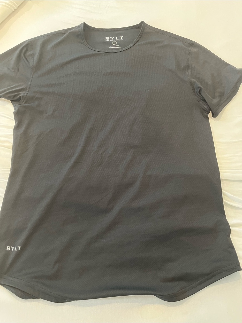 BYLT Performance Shirts Black Medium Workout Shirts